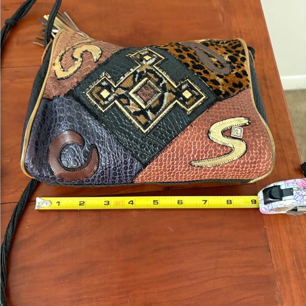 Vintage Alien Workshop Patchwork Crossbody Bag Sk… - image 3